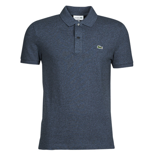 Textil Muži Polo s krátkými rukávy Lacoste POLO SLIM FIT PH4012 Modrá / Sepraný