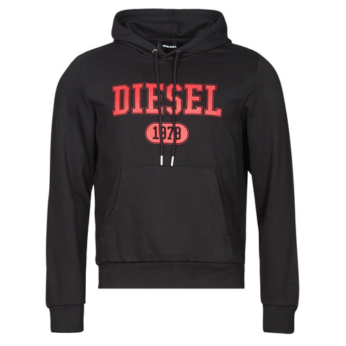 Textil Muži Mikiny Diesel S-GINN-HOOD-K25 Černá