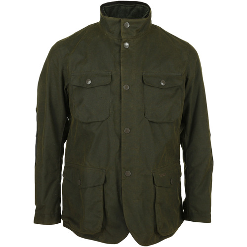 Textil Muži Bundy Barbour Wax Jacket Ogston Zelená