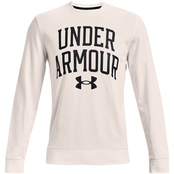 Textil Muži Teplákové bundy Under Armour Rival Terry Crew Bílá