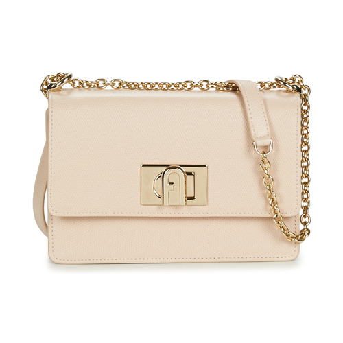 Taška Ženy Kabelky s dlouhým popruhem Furla FURLA 1927 MINI CROSSBODY 20 Béžová