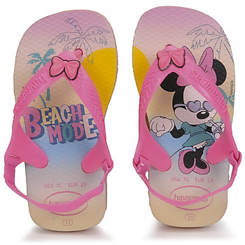 Boty Dívčí Žabky Havaianas BABY DISNEY CLASSICS II Růžová