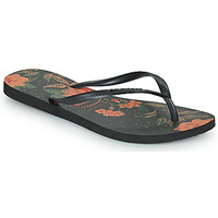 Boty Ženy Žabky Havaianas SLIM ORGANIC Černá / Oranžová