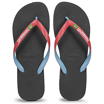 Boty Žabky Havaianas BRASIL MIX Černá / Červená / Modrá