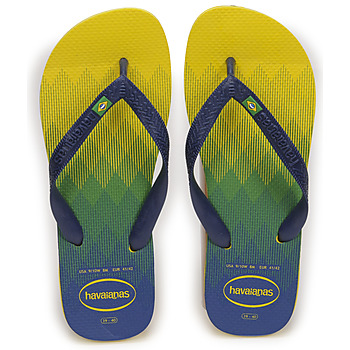 Boty Žabky Havaianas BRASIL FRESH Zelená / Modrá / Žlutá