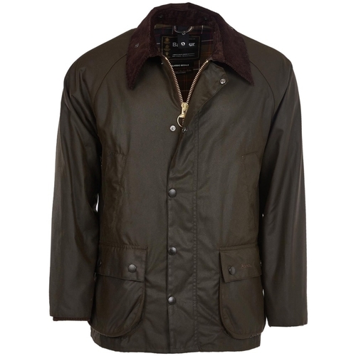 Textil Muži Kabáty Barbour Classic Bedale Wax Jacket - Olive Zelená