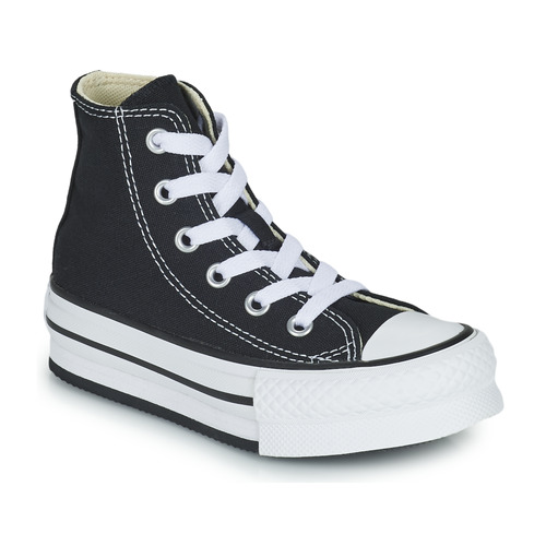 Boty Dívčí Kotníkové tenisky Converse Chuck Taylor All Star EVA Lift Foundation Hi Černá