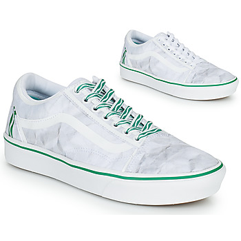 Boty Nízké tenisky Vans COMFYCUSH OLD SKOOL Bílá / Šedá / Zelená