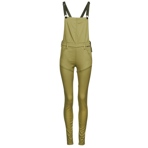 Textil Ženy Overaly / Kalhoty s laclem G-Star Raw Worker radar dungaree Khaki