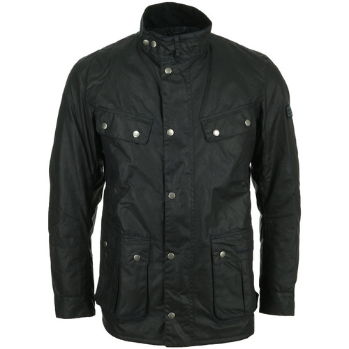 Textil Muži Bundy Barbour International Duke Wax Jacket Černá