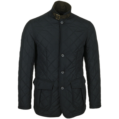 Textil Muži Bundy Barbour Quilted Lutz Modrá