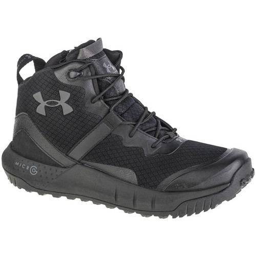 Boty Muži Pohorky Under Armour Micro G Valsetz Zip Mid Černá