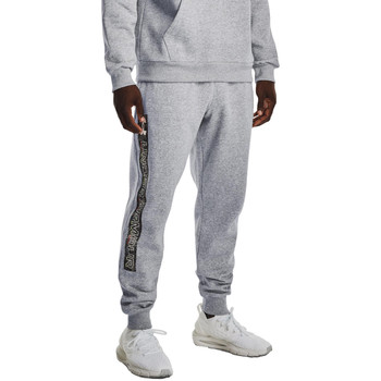 Textil Muži Teplákové kalhoty Under Armour Rival Fleece Graphic Joggers Šedá