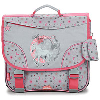 Taška Dívčí Školní aktovky Back To School CARTABLE 38 CM BELLA SARA MOON Růžová / Šedá