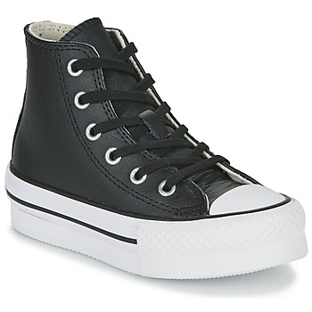 Boty Děti Kotníkové tenisky Converse Chuck Taylor All Star Eva Lift Leather Foundation Hi Černá