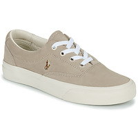 Boty Nízké tenisky Polo Ralph Lauren KEATON-PONY-SNEAKERS-LOW TOP LACE Šedobéžová