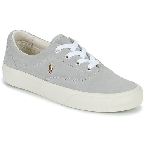 Boty Nízké tenisky Polo Ralph Lauren KEATON-PONY-SNEAKERS-LOW TOP LACE Šedá