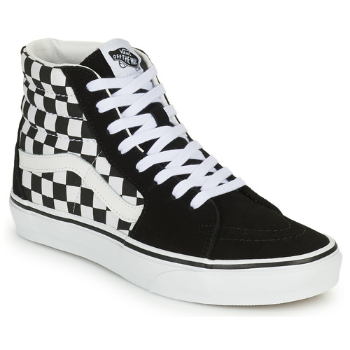 Boty Kotníkové tenisky Vans SK8-HI Černá / Bílá