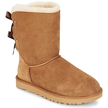 Boty Ženy Kotníkové boty UGG BAILEY BOW II Béžová