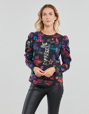 Textil Ženy Halenky / Blůzy Desigual GRAPHIC Černá