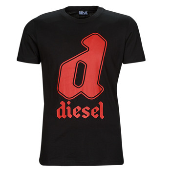 Textil Muži Trička s krátkým rukávem Diesel T-DIEGOR-K54 Černá / Červená