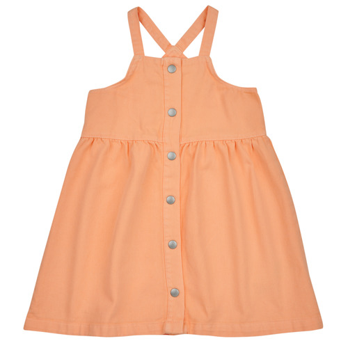 Textil Dívčí Krátké šaty Name it NMFBELLA TWI STRAP DRESS Oranžová