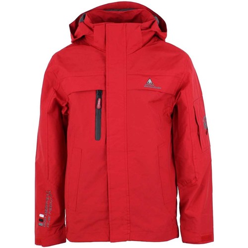 Textil Chlapecké Parky Peak Mountain Parka garçon ECASIK Červená