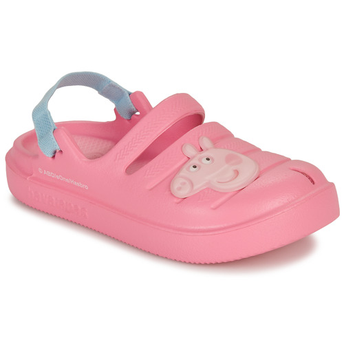 Boty Dívčí Žabky Havaianas BABY CLOG PEPPA PIG Růžová