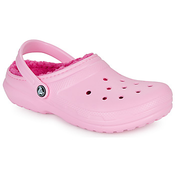 Boty Dívčí Pantofle Crocs Classic Lined Clog K Růžová