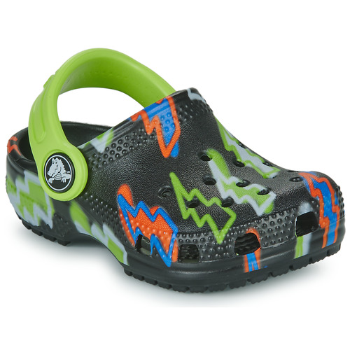 Boty Chlapecké Pantofle Crocs Classic Lightning Bolt CgT Černá