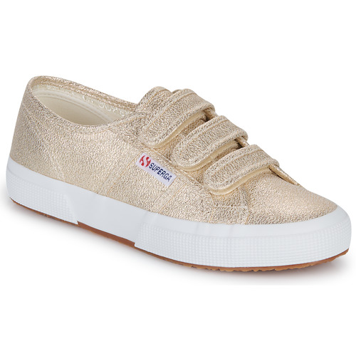 Boty Ženy Nízké tenisky Superga 2750 LAME STRAP Zlatá