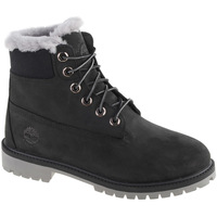 Boty Chlapecké Pohorky Timberland Premium 6 IN WP Shearling Boot Jr Černá