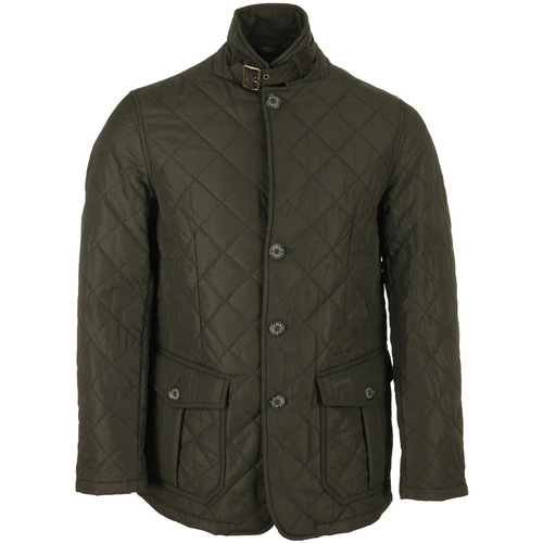 Textil Muži Bundy Barbour Quilted Lutz Zelená