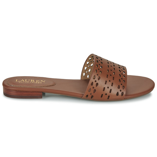 Lauren Ralph Lauren ANDEE-SANDALS-FLAT SANDAL Zlatohnědá