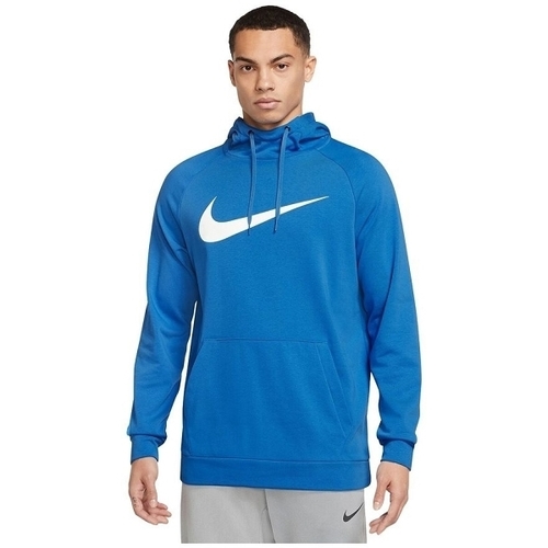 Textil Muži Mikiny Nike M NK DRY HOODIE PO SWOOSH Modrá