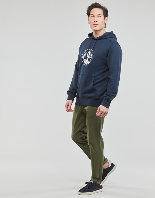 Timberland Refibra Logo Hooded Sweatshirt (Regular LB) Černá