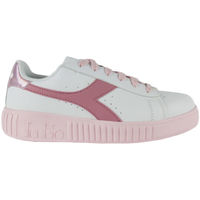 Boty Děti Módní tenisky Diadora 101.176595 01 C0237 White/Sweet pink Růžová