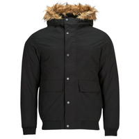 Textil Muži Parky Jack & Jones JJCHAMP BOMBER JACKET FUR Černá