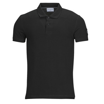 Textil Muži Polo s krátkými rukávy Calvin Klein Jeans BADGE POLO Černá