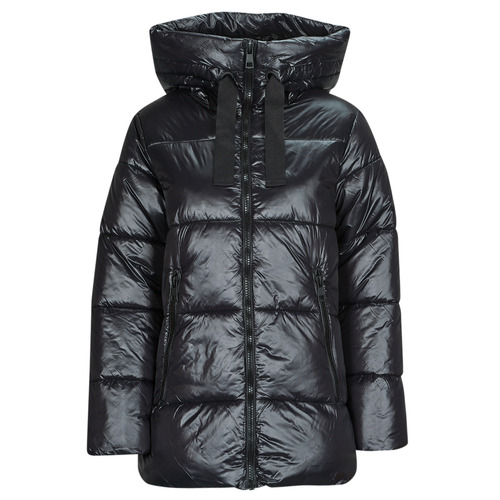 Textil Ženy Prošívané bundy Only ONLNEWSCARLETT HOOD PUFFER CC OTW Černá