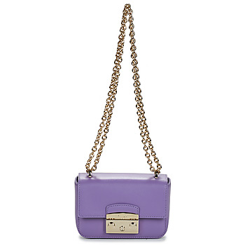 Taška Ženy Kabelky s dlouhým popruhem Furla METROPOLIS MINI CROSSBODY Fialová