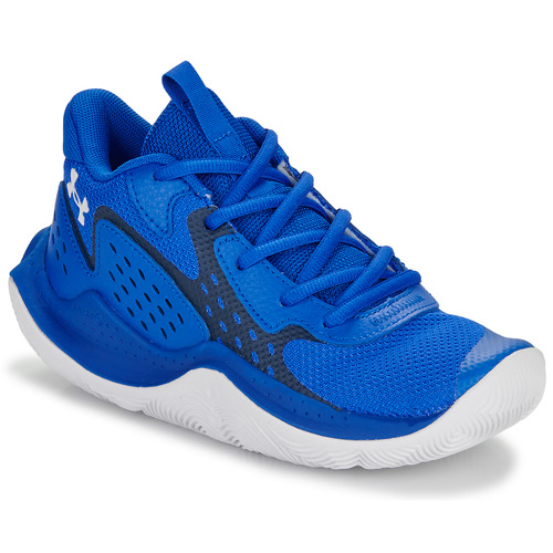 Boty Děti Basketbal Under Armour UA GS JET' 23 Modrá / Bílá