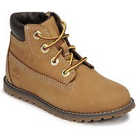 Boty Děti Kotníkové boty Timberland POKEY PINE 6IN BOOT Hnědá