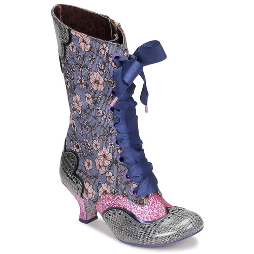 Boty Ženy Kozačky Irregular Choice CHIMNEY SMOKE Fialová