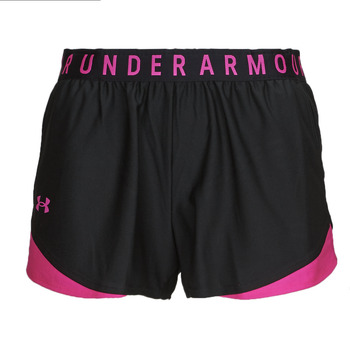 Textil Ženy Kraťasy / Bermudy Under Armour Play Up Shorts 3.0 Černá / Růžová