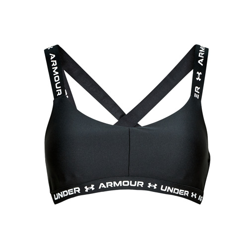 Spodní prádlo Ženy Sportovní podprsenky Under Armour Crossback Low Černá