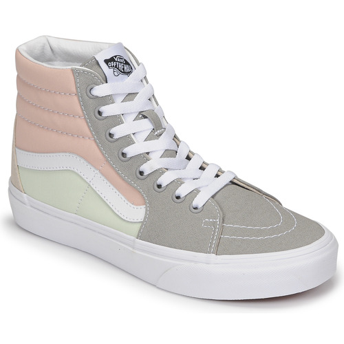 Boty Ženy Kotníkové tenisky Vans SK8-Hi Béžová / Růžová