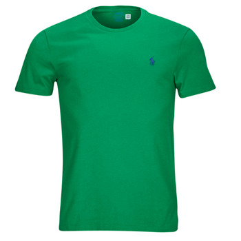 Textil Muži Trička s krátkým rukávem Polo Ralph Lauren T-SHIRT AJUSTE EN COTON Zelená