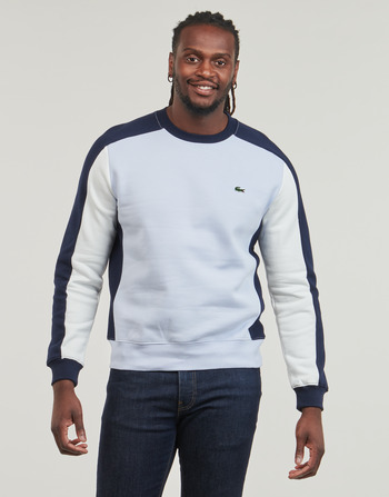 Textil Muži Mikiny Lacoste SH1299 Modrá