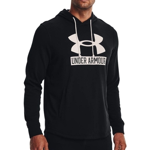 Textil Muži Mikiny Under Armour UA RIVAL TERRY LOGO HOODI Černá